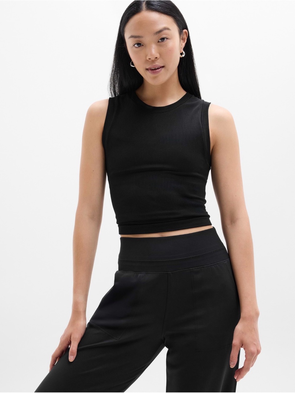 Athleta Black Renew Seamless Muscle Tank